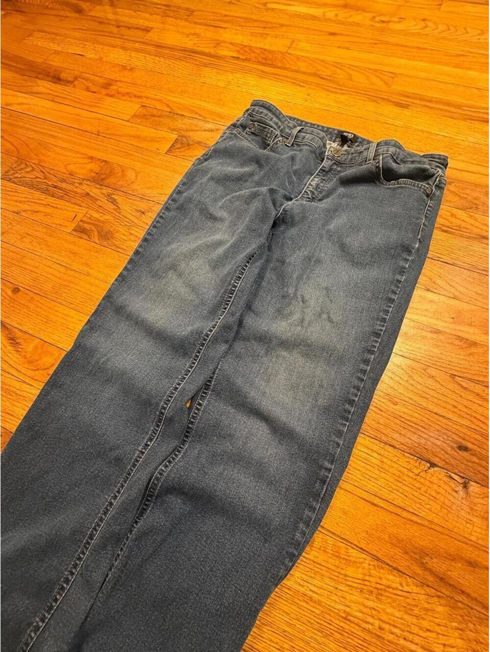 Jones New York Women's Blue and Navy Jeans